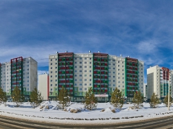 Панорама "Вишневой горки". Март 2017