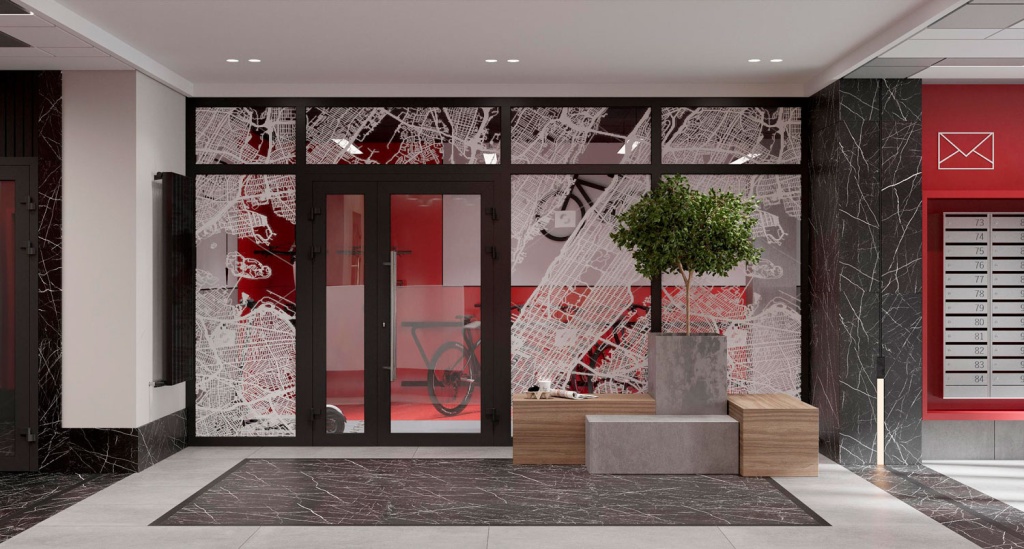 дизайнерский ремонт парадных